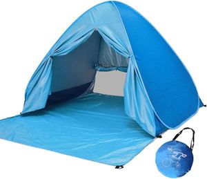 TENTE TUNNEL D'ACTIVITÉ Tente Pop-Up Et Automatique Instantane Pour La Plage Le Camping LOmbre Le Soleil Pour 2 3 Personnes Activits De