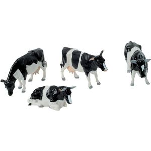Figurine mini vache blanche charolaise miniature jouet achat pas cher