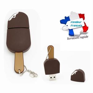 CLÉ USB Cle USB bâtonnet glacé chocolat noir - Cleusbenfol