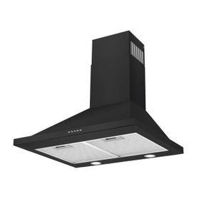 Faure Fhc62462ba Hotte Hotte Decorative Largeur 59 8 Cm Profondeur 45 Cm Evacuation Recyclage Noir Achat Vente Hotte Cdiscount