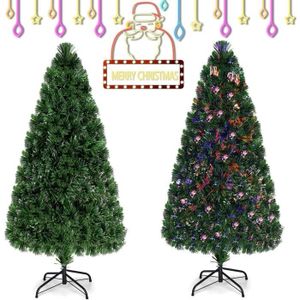 Sapin De Noel Fibre Optique Et Led Achat Vente Pas Cher