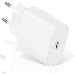 Vhbw Chargeur secteur USB C compatible avec Apple iPhone 13 Pro
