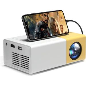 Vidéoprojecteur Mini Videoprojecteur, Projecteur Video 1080P Full HD Supportée, 6.000 Lux Vidéoprojecteur Home Cinéma, Zemeollo [136]