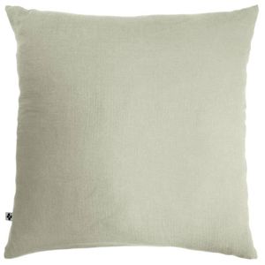 Lot De 2 Taies D'oreiller 45x45cm (18") Couleur Boho Sauge Verte Et Marron