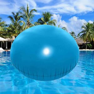Lot De 4 Coussins D’air Pour Piscine Hors Sol - 120x120 Cm - PVC Résistant Au Froid - Pour Protection Hivernale - Bleu