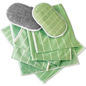 Generic Microfibre Tissu Nettoyage Entretien Lunette 1pcs - vert à prix pas  cher