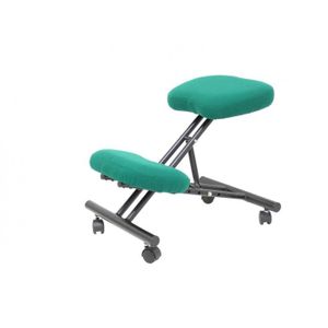 TABOURET Tabouret de bureau ergonomique fixe réglable à roulettes BALI vert - PIQUERAS Y CRESPO Modèle Mahora