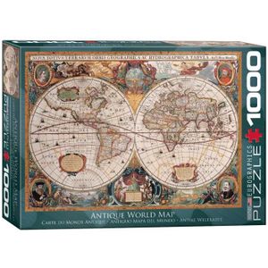 PUZZLE Puzzle Carte du Monde Antique - EUROGRAPHICS - 100