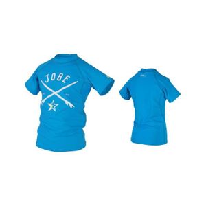 TOP DE GLISSE - LYCRA Tee Shirt rashguard garçon - JOBE - Multisport - Bleu