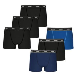 BOXER - SHORTY ATHENA Lot de 6 boxers  My Petit Prix Noir Garçon