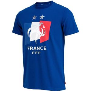 MAILLOT DE FOOTBALL - T-SHIRT DE FOOTBALL - POLO DE FOOTBALL T-shirt FFF - Collection officielle Equipe de France de Football - Enfant