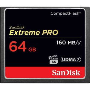 CARTE MÉMOIRE Carte memoire Compact Flash Extreme Pro 64GB - SAN