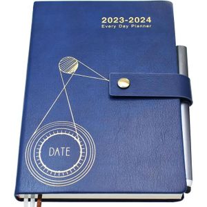 Agenda 2024 Journalier: Grand Format A4 - 01 jour = 01 page avec Horaire -  Simple et pratique -Thème Chat (French Edition)