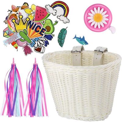 Panier de rangement pour vélo Jaune - Mixte - Enfant - Conception à