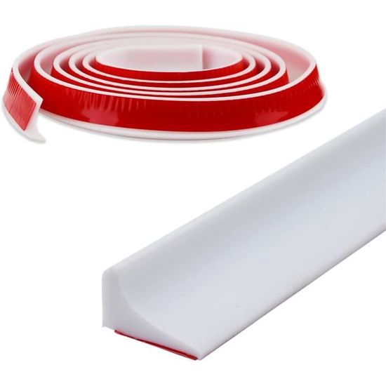 100 Cm Barrire De Douche En Silicone Seuil Anti-Dbordement Autocollant