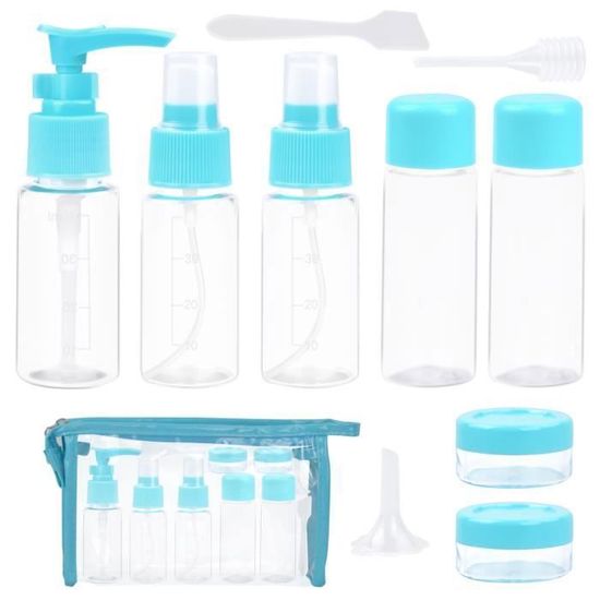 4 Pots De Voyage En Silicone 20 Ml - Pour Crème, Maquillage, échantillons | Étanches, Sans BPA, TSA Approuvé