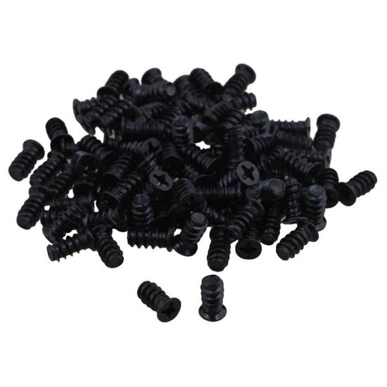 Lot De 80 Vis Pour Ventilateur PC - M5 X 8mm Et 30mm - Acier Carbone Noir - Montage Boîtier Et Radiateur