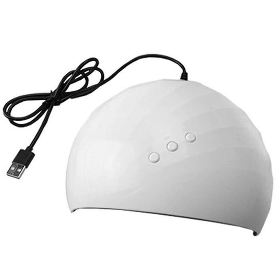 Lampe UV 36W ZLXHDL Pour Résine - 12 LEDs USB, Support Pliable, Polymérisation Colle Et Artisanat