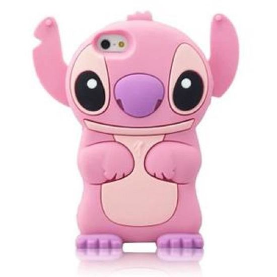 Coque En Gel Silicone Pour IPhone 6/7 - Design Lilo & Stitch Mignon