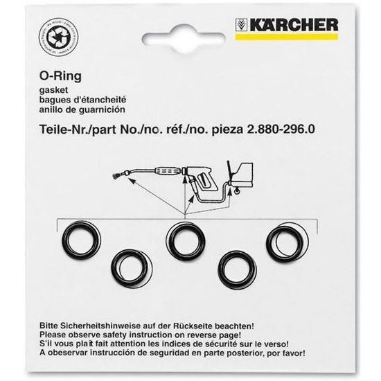 Kit de joints torique - KARCHER - 28809900 - Cdiscount Bricolage