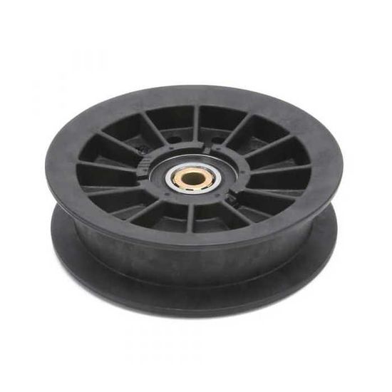 Poulie Gorge Plate Acier Roulement 69,5 Mm – Diamètre Rebord 83 Mm Matijardin