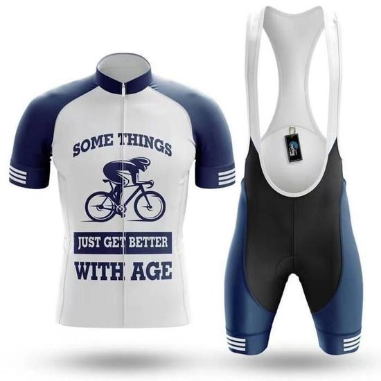 Maillot Cycliste Wulibike Homme - Manches Courtes, Léger, Pour été - Polyester - Coupe Athlétique