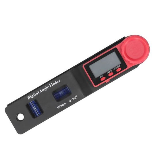 Rapporteur D'angle Numérique Magnétique Tolesum - 4 Côtés Aimantés, écran LCD, 0-180°, Signal Sonore