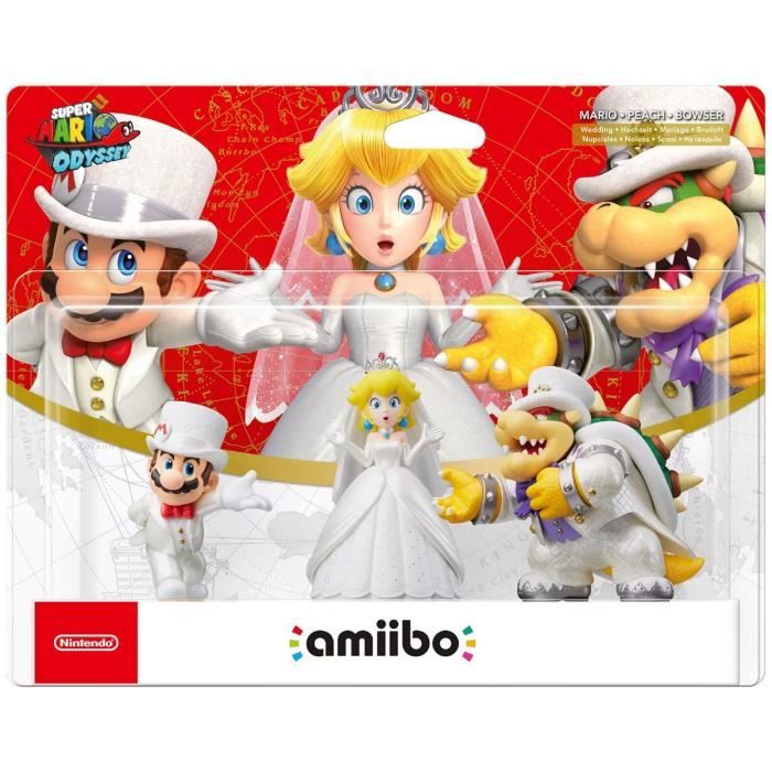 Amiibo Bowser + Mario + Tenues De Mariage - vue 7