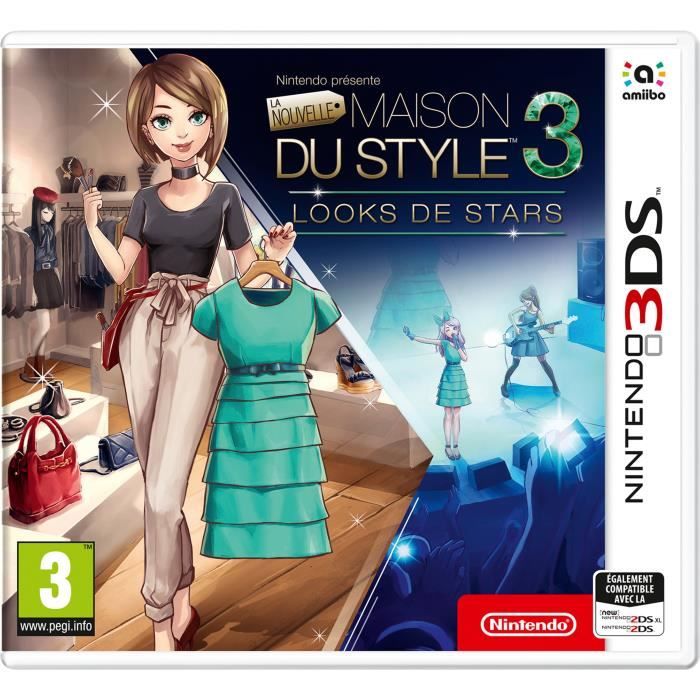 Nintendo Presente La Nouvelle Maison Du Style 3 Looks De Stars Jeu 3ds Achat Vente Jeu 3ds La Maison Du Style 3 Jeu 3ds Cdiscount