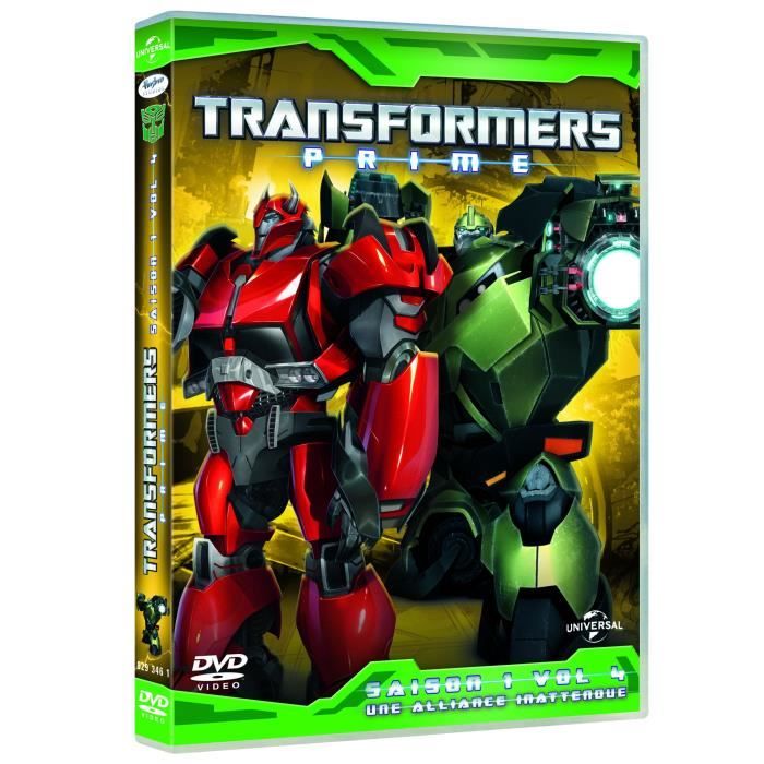 Dvd Transformers Prime Saison 1 Vol 4 Une En Dvd Dessin Anime Pas Cher Cdiscount