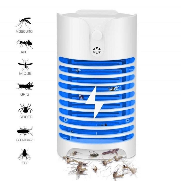 Bug Zapper électrique avec piège à lumière UV - Tueur de moustiques électronique
