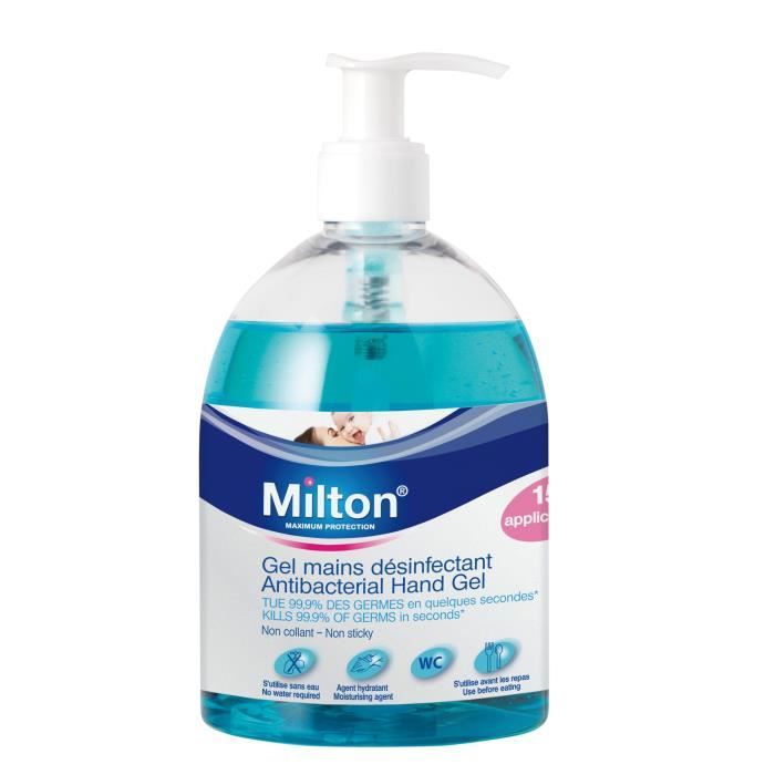 Mitlon Gel Mains Desinfectant 500 Ml Cdiscount Puericulture Eveil Bebe