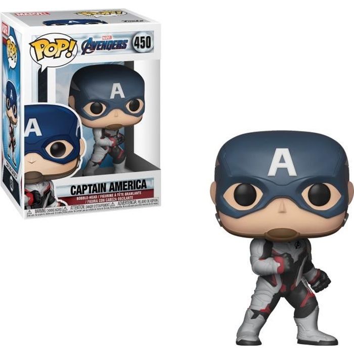 Funko Figurine POP Captain America Avengers Endgame - vue 2