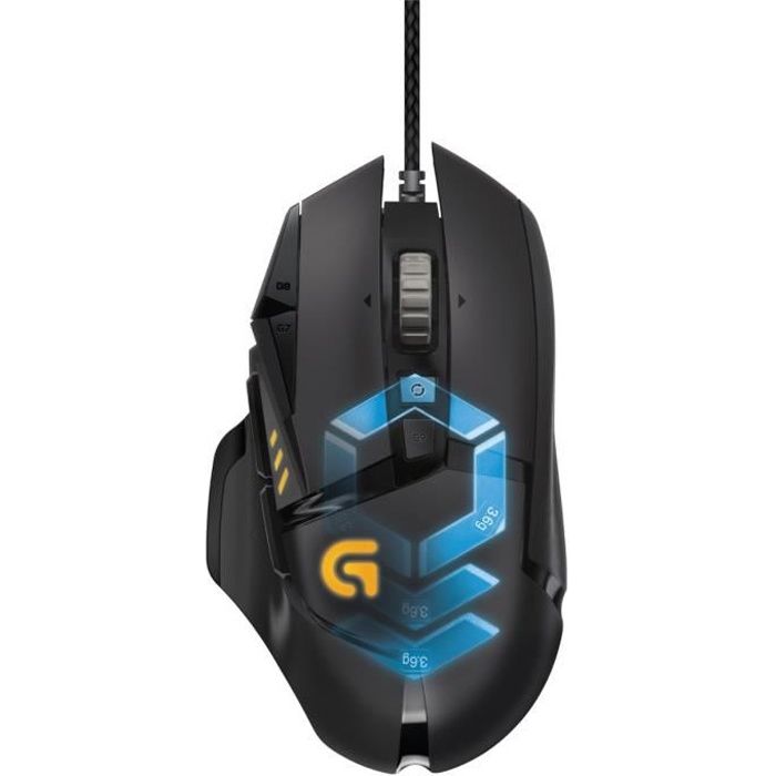 LOGITECH Souris gamer RVB G502 Proteus Spectrum