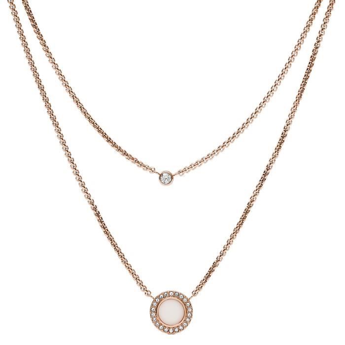 Fossil JF03057791 Collier pour dames classique