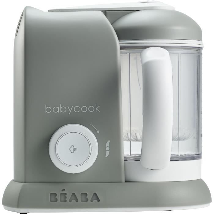 Béaba Babycook Solo Robot Cuiseur-Mixeur Gris