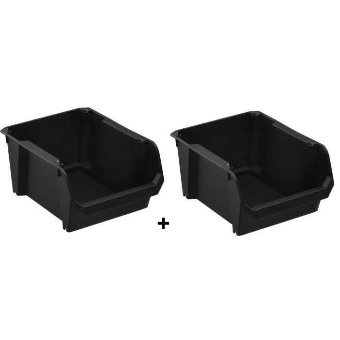 Lot de 2 X STANLEY BAC A BEC N 4 NOIR