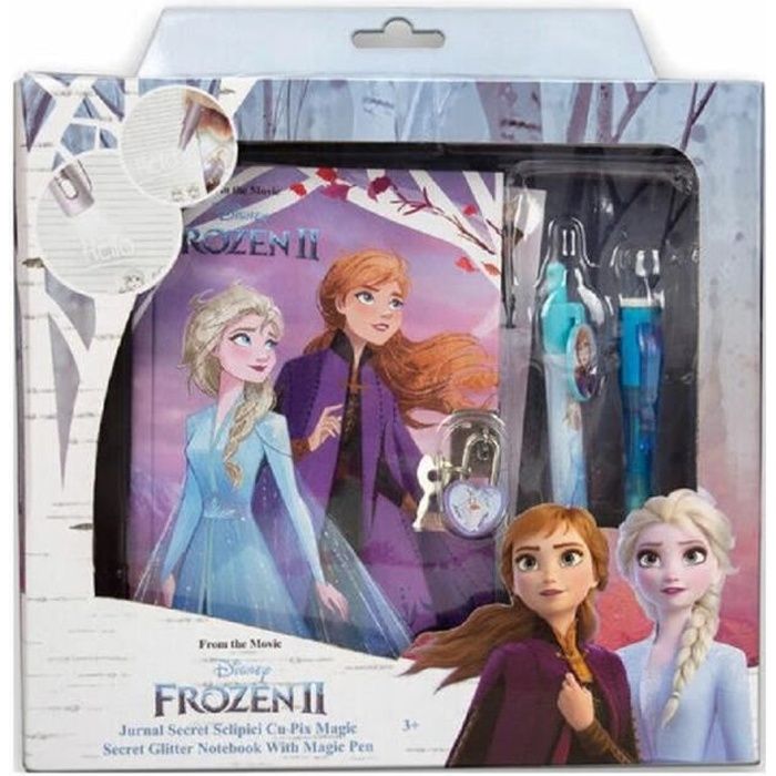 Reine des Neiges journal intime avec cadenas et ses clés + accessoires
