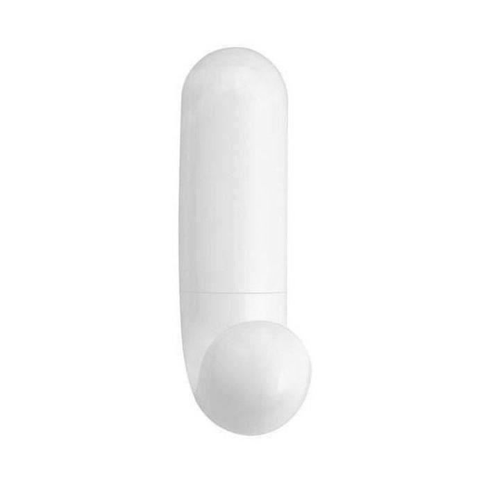 Patère adhésive J - blanc