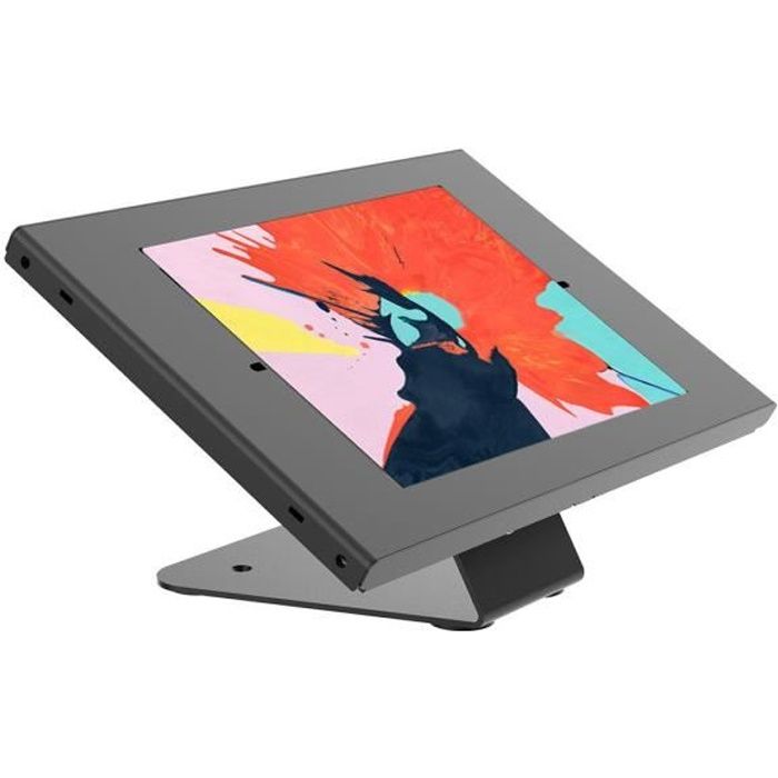 Support Mural ou de Table antivol pour Tablette iPad 9.7-, 10.2-, iPad Pro 10.5-, Samsung Tab A 10.1- 2019, Noir