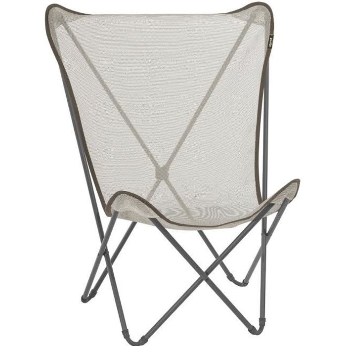 LAFUMA Fauteuil Pliable Maxi Pop Up - Beige
