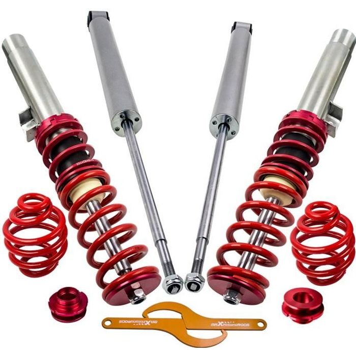 KIT de Suspension Amortisseurs Combinés Filetés pour BMW 3er E46 Coupe Touring Compact 316i 318i