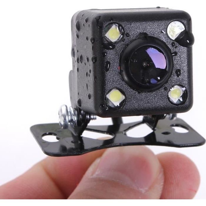 170° 4-LED Vidéo Caméra de Vision Recul Vue Arrière Etanche 12V Pour Voiture Camion