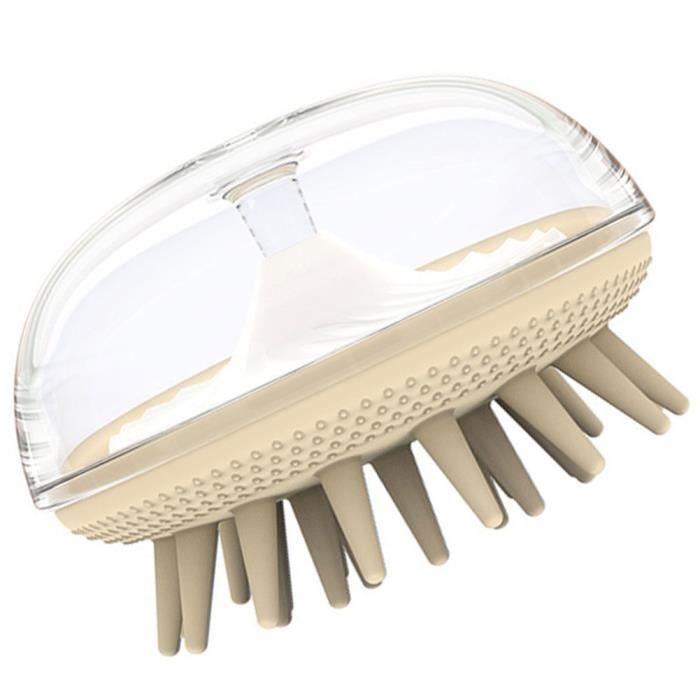 Shampooing Shampooing Shampooing Brosse Séchage Séchage Séchage Scalpe Massage Brosse Pinceau pour Dandruff Yellow