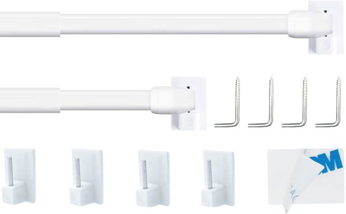 Lot De 2 Tringles à Rideaux Extensibles, 2 Tringles à | WhichOne