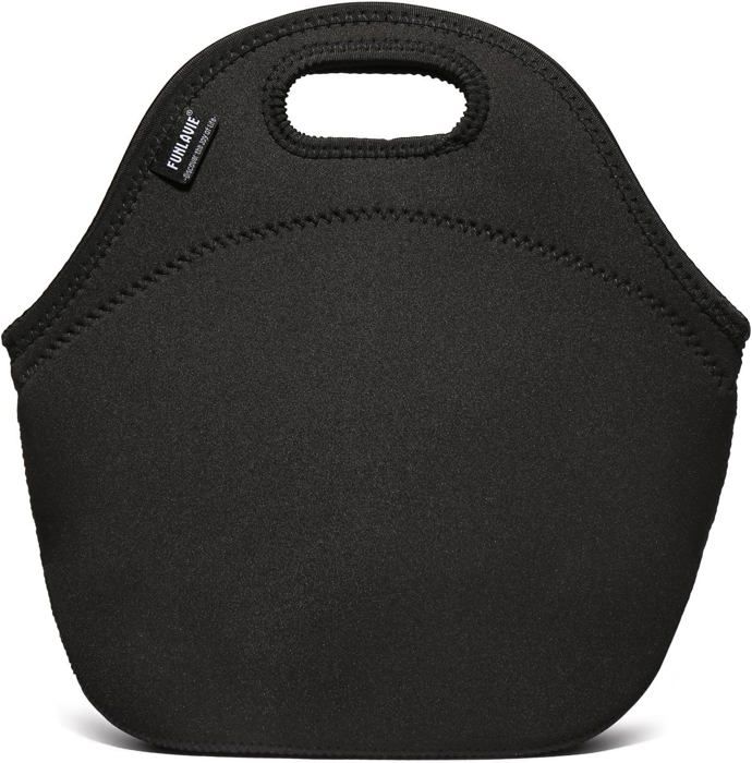 Mnsruu Sac à Déjeuner Isotherme Néoprène Avec Bandoulière – Pour Femme, Enfant, École Ou Bureau – 25,4 X 17,8 X 15,2 Cm