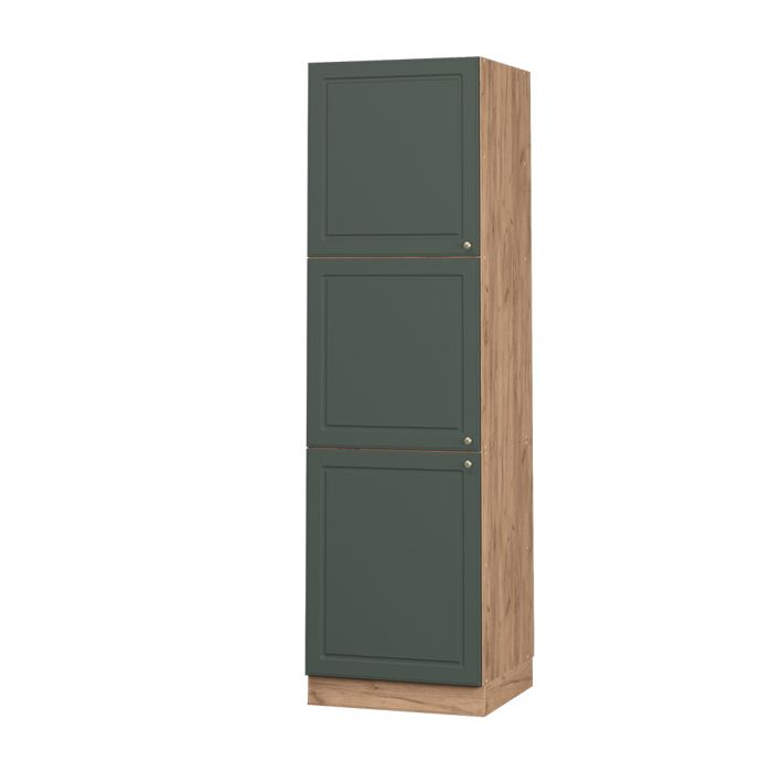 Armoire haute Fame-Line 60cm Vert Or Campagne/Chêne doré Vicco 38609