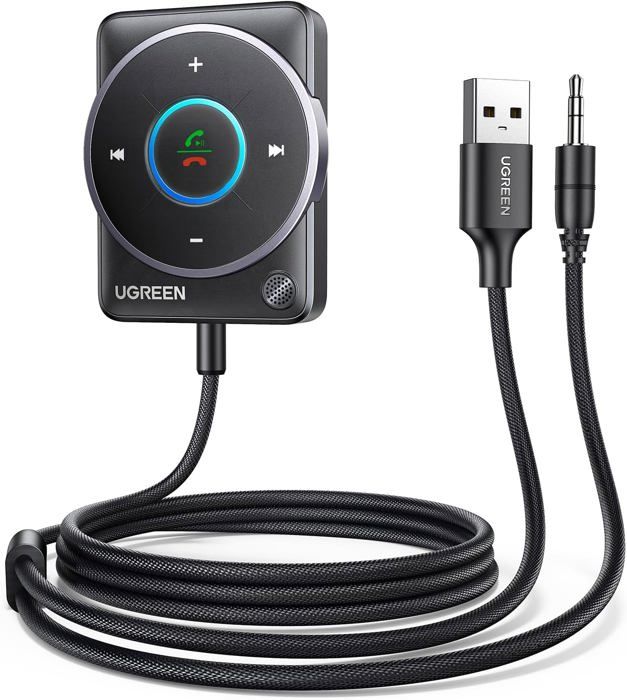 Module Bluetooth AUX Pour Autoradio Alpine/Pioneer - Avec Micro Mains Libres, Facile à Brancher En 2RCA - 7