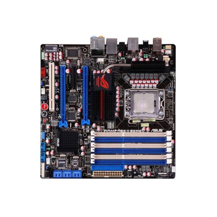 Carte mère ASUS Rampage II Gene Intel X58 LGA 1366 6xDDR3 24GB Micro ATX - Asus