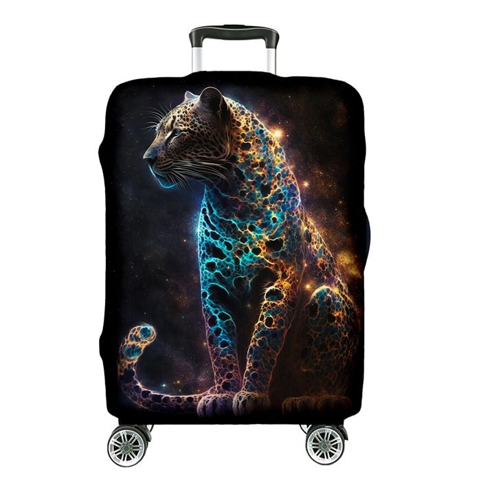Housse De Protection Élastique Pour Valise Taille L (26-28 Pouces) - Motif Unique, Lavable, Anti-rayures